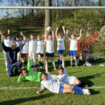 Første sejr på 8 mandsbanen til U10 Piger
