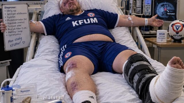 Lazarettet er overfyldt på 1. holdet (Oldboys)